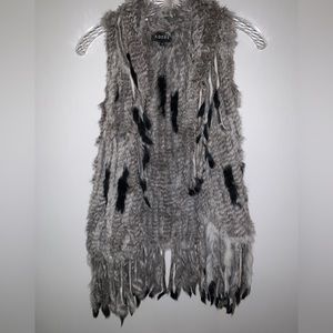 002 Adore Rabbit and Raccoon Vest